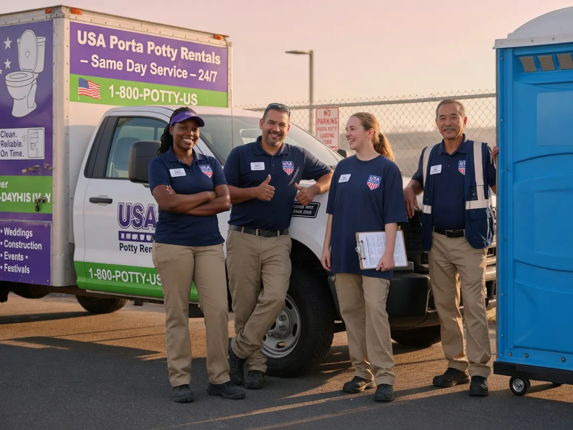 Porta Potty Rental company in Sterlington, LA